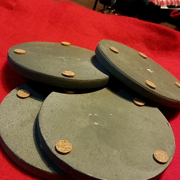 Set of 4 coasters - Picture 2 of 2